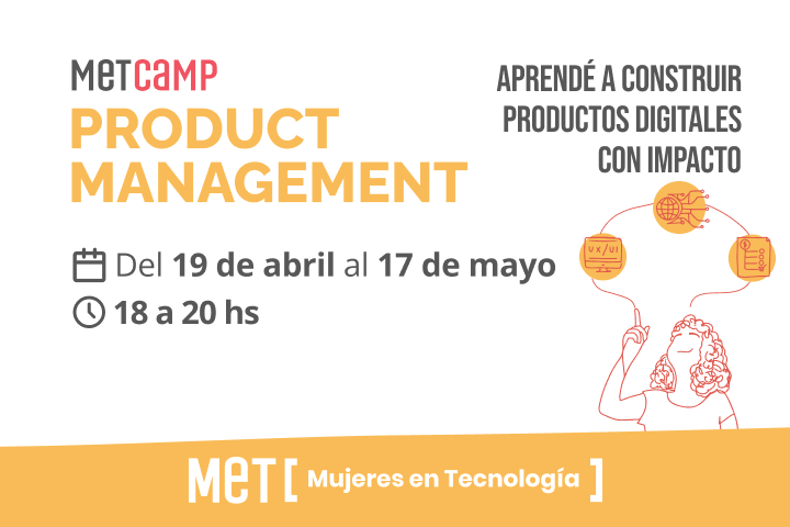 Portada MeTCamp Product Management